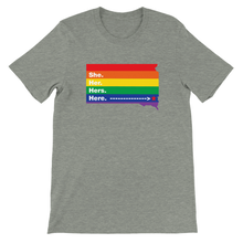 Load image into Gallery viewer, She/Her/Hers/Here SoDak Shirt