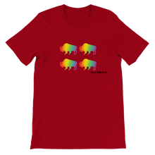 Load image into Gallery viewer, Red Gradient Bison SFP Tee