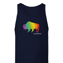 Load image into Gallery viewer, Purple Gradient Bison Tank Top