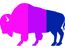 Load image into Gallery viewer, Bisexual Buffalo Sticker