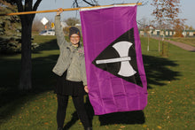 Load image into Gallery viewer, Labrys Lesbian Pride Flag