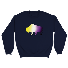 Load image into Gallery viewer, Nonbinary Gradient Buffalo Sweatshirt