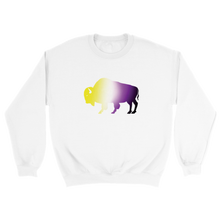 Load image into Gallery viewer, Nonbinary Gradient Buffalo Sweatshirt