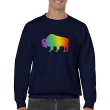 Load image into Gallery viewer, Ally Gradient Rainbow Buffalo Sweatshirt