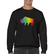 Load image into Gallery viewer, Ally Gradient Rainbow Buffalo Sweatshirt