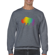 Load image into Gallery viewer, LGBTQA+ Buffalo Gradient Sweatshirt