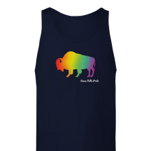 Load image into Gallery viewer, Red Gradient Bison Tank Top

