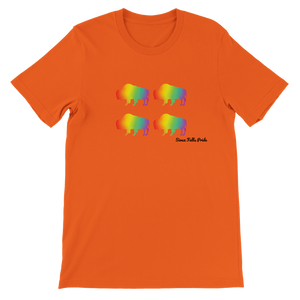 Red Gradient Bison SFP Tee
