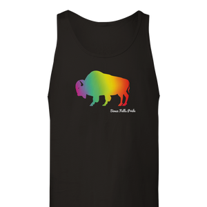 Purple Gradient Bison Tank Top