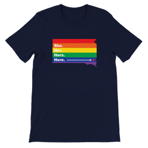 She/Her/Hers/Here SoDak Shirt