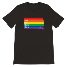 Load image into Gallery viewer, She/Her/Hers/Here SoDak Shirt
