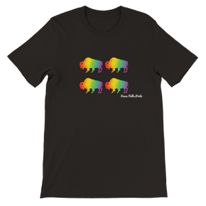 Red Gradient Bison SFP Tee
