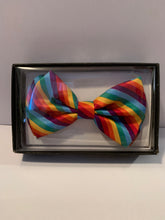 Load image into Gallery viewer, Rainbow Bow Tie

