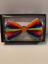 Load image into Gallery viewer, Rainbow Bow Tie
