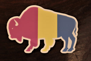 Pansexual Buffalo Sticker