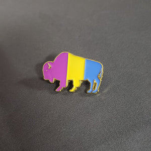 Pansexual Buffalo Pin
