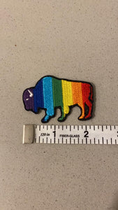 Rainbow Buffalo Patch
