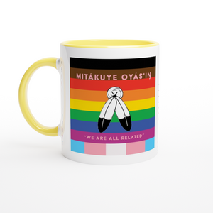 Mitákuye Oyás'iŋ Two-Spirit Mug