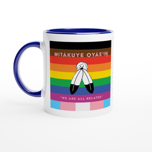 Mitákuye Oyás'iŋ Two-Spirit Mug