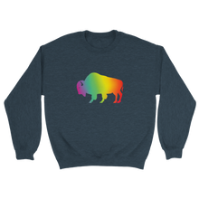 Load image into Gallery viewer, Ally Gradient Rainbow Buffalo Sweatshirt

