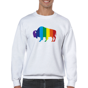 Classic Rainbow Buffalo Sweatshirt