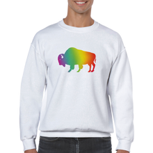 Load image into Gallery viewer, Ally Gradient Rainbow Buffalo Sweatshirt
