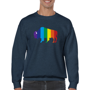 Classic Rainbow Buffalo Sweatshirt