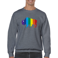 Load image into Gallery viewer, Classic Rainbow Buffalo Sweatshirt
