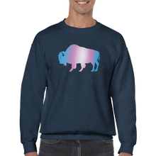 Load image into Gallery viewer, Trans Gradient Buffalo Sweatshirt
