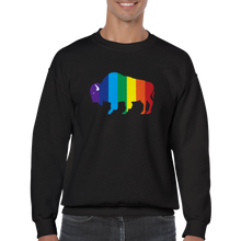 Load image into Gallery viewer, Classic Rainbow Buffalo Sweatshirt
