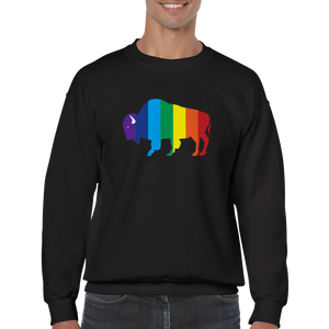 Classic Rainbow Buffalo Sweatshirt