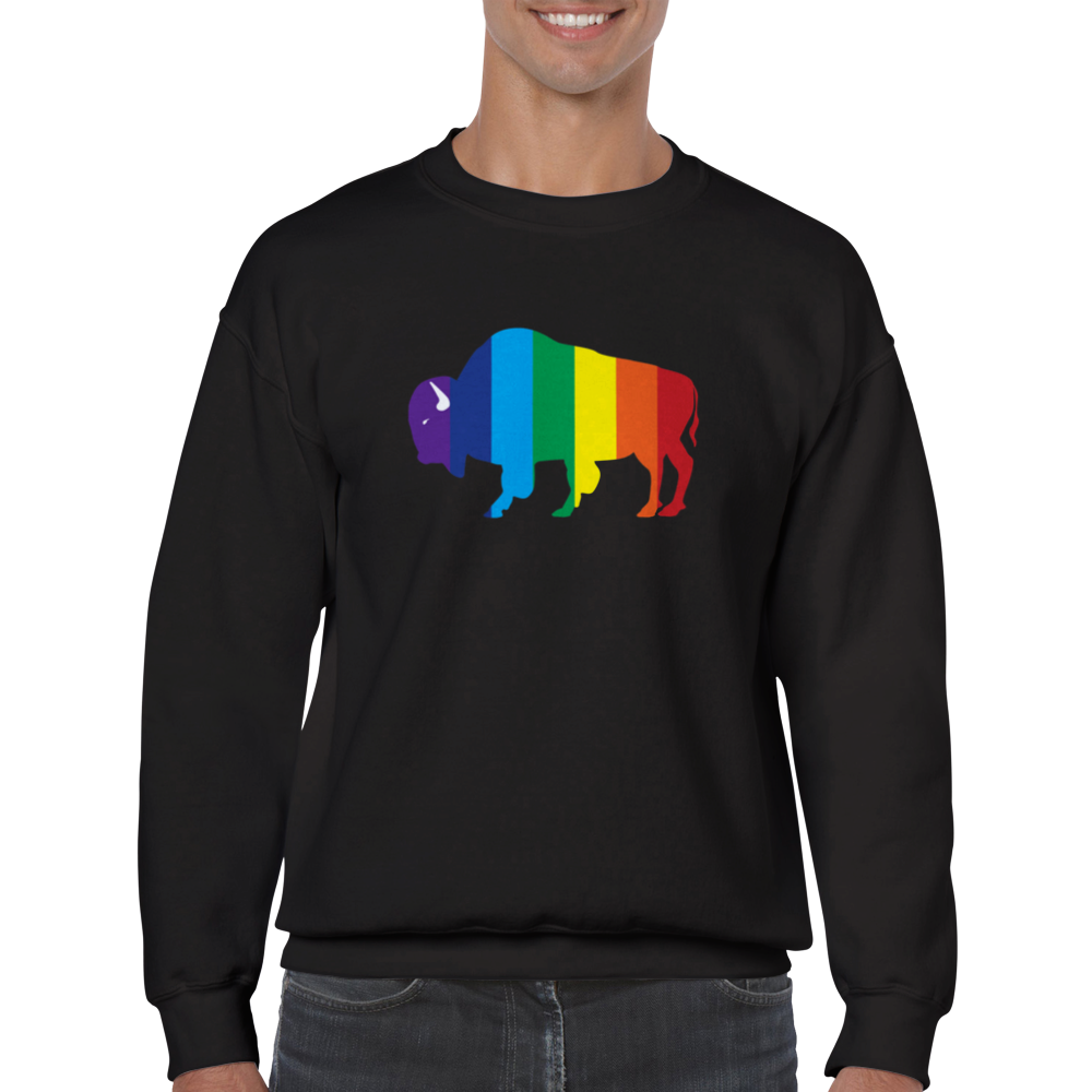 Classic Rainbow Buffalo Sweatshirt