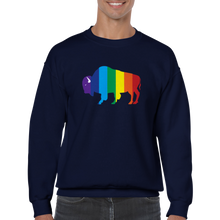 Load image into Gallery viewer, Classic Rainbow Buffalo Sweatshirt
