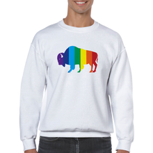 Load image into Gallery viewer, Classic Rainbow Buffalo Sweatshirt
