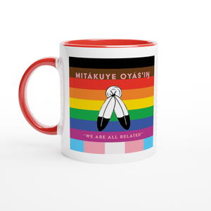 Mitákuye Oyás'iŋ Two-Spirit Mug