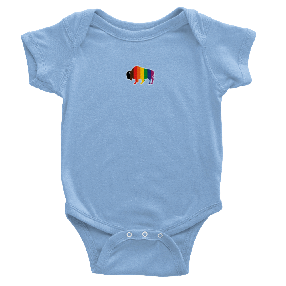 Baby Onesies with QPOC Bison